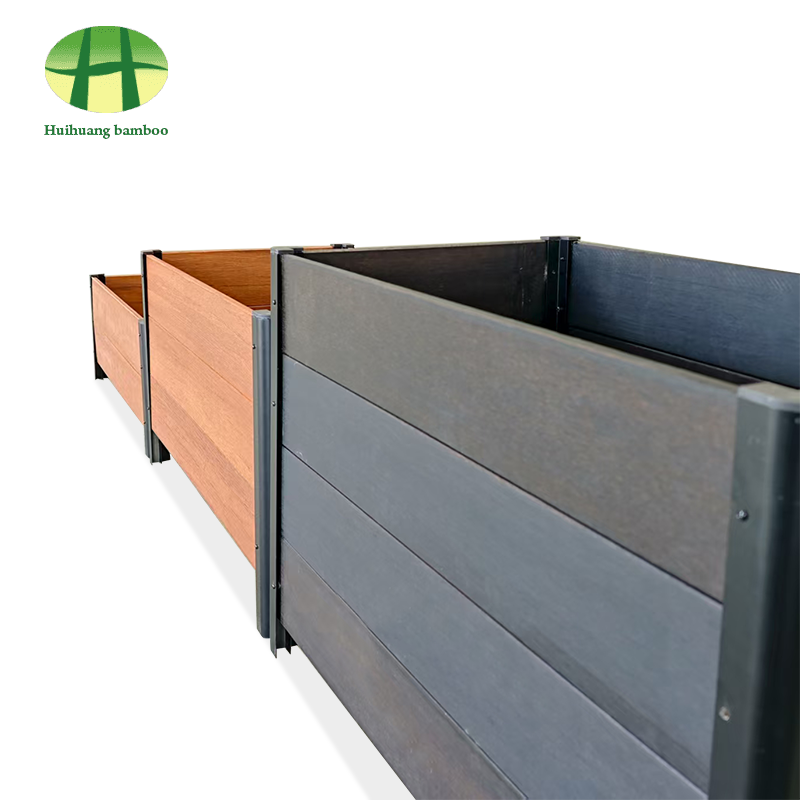 Hộp trồng cây bằng gỗ composite chống chịu thời tiết ngoài trời