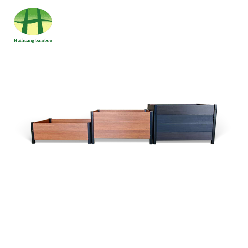 Hộp trồng cây bằng gỗ composite chống chịu thời tiết ngoài trời