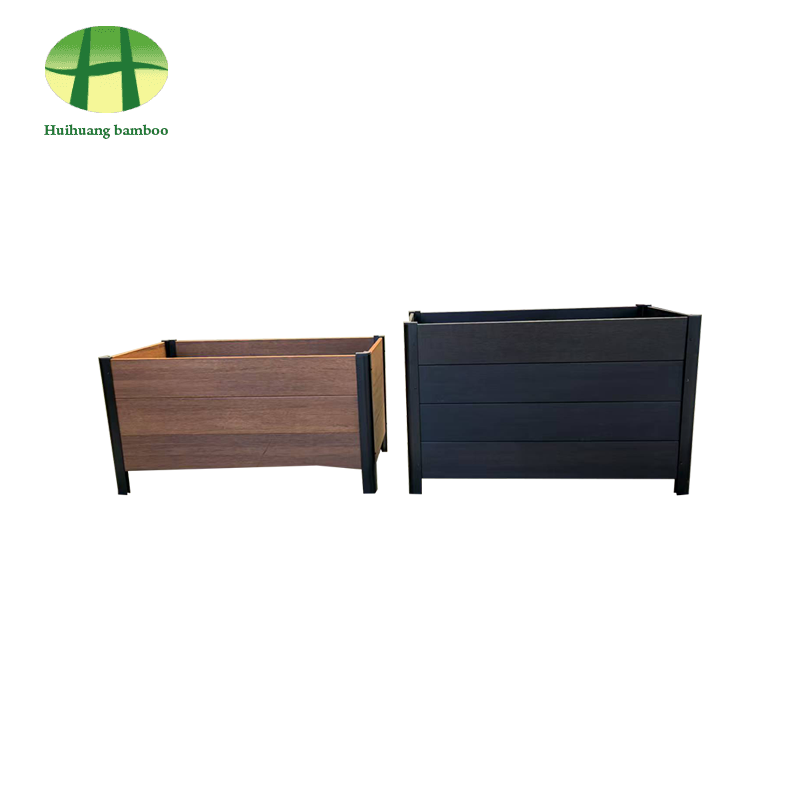 Hộp trồng cây bằng gỗ composite chống chịu thời tiết ngoài trời