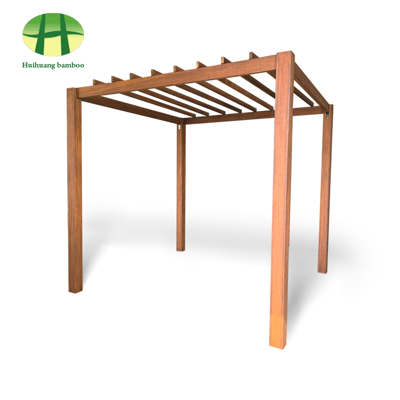 Pergola tre tổng hợp sân vườn ngoài trời hiện đại Pergola có mái che ngoài trời